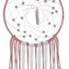 Magicun N.Giftware~Purity Dreamcatcher 20cm Pink, One Size