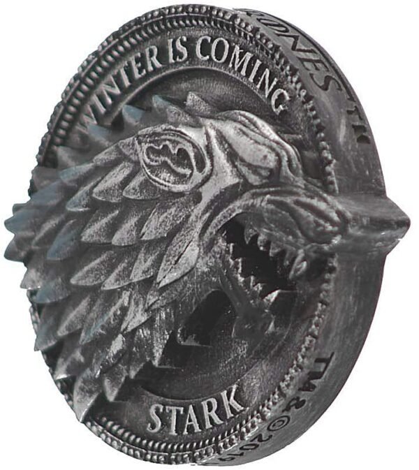 Magicun N.Giftware~House Stark Magnet 6cm Game of Thrones, Silver