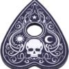 Wiccan Collection~Black and White Spirit Board with Planchette, MDF/Polyester, 38.5cm