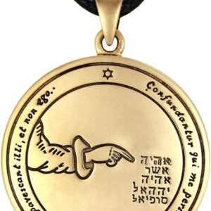 61q5hGlh9dL._AC_UY879 Bronze Fourth Pentacle of the Moon Talisman for Protection