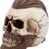 Magicun N.Giftware~Ragnar Skull 16cm Figurine Ivory, Resin