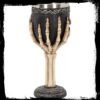 Dark Collection~Tribal Skeleton Goblet Goblet 22cm Black