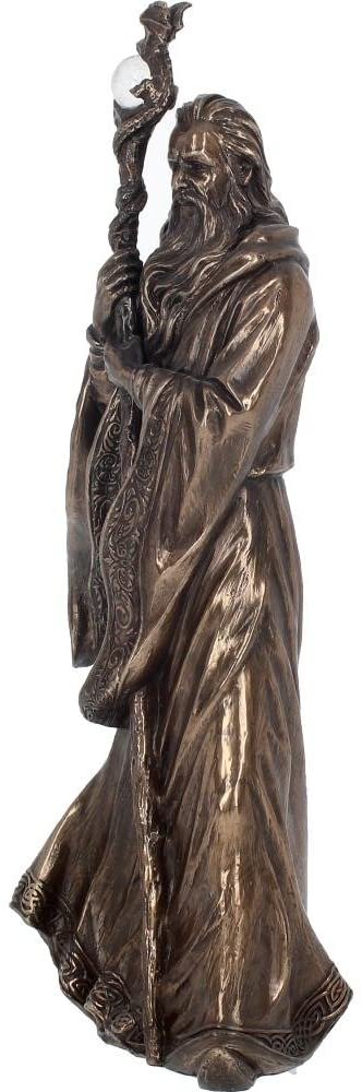 Mythology Collection~ Merlin Bronze Figurine 28cm, Resin, One Size