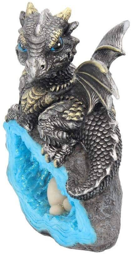 Fantasy Collection~ U2050F6 Nest Guardian Figurine 14cm Blue, Resin, One Size