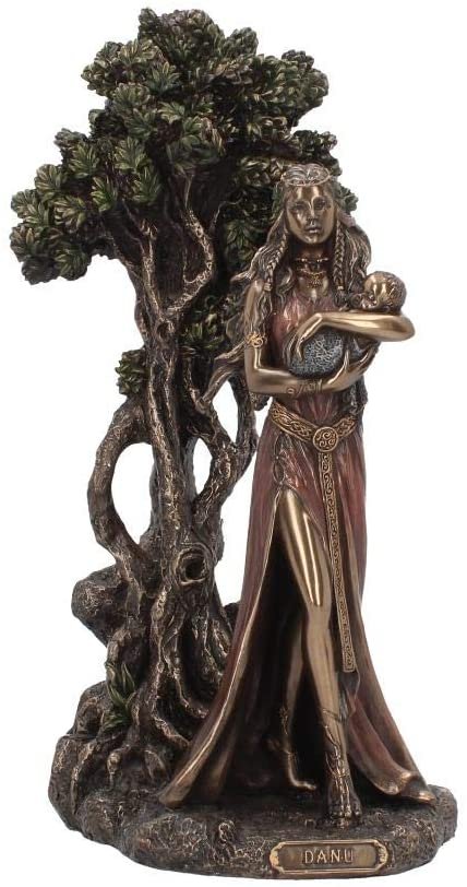 Mythology Collection~ Danu Mother of The Gods 29.5cm Figurine, Bronze, One Size
