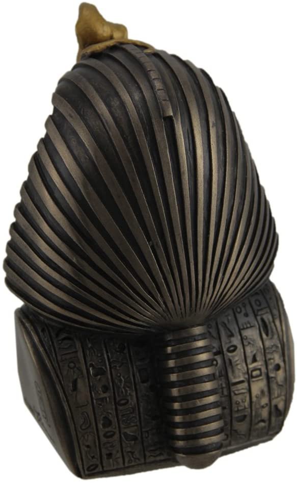 Magic  Collection~Metallic Bronze Finished King TUT Death Mask Mini Statue