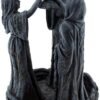 Magicun N.Giftware~Mother Maiden & Crone Backflow Incense Burner 18cm Black, Resin