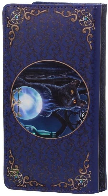 Artist Collections~ B4005K8 Witches Apprentice Lisa Parker Embossed Purse 19cm Purple, PU