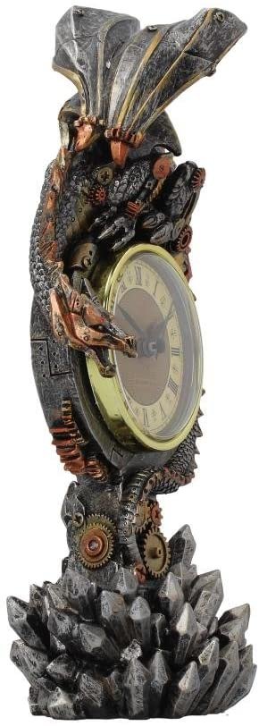Steampunk Collection~Clockwork Reign Clock 32cm Grey