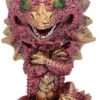 Nemesis Now Bobling Red Metallic Dragon Bobble Head, Polyresin, 9.5cm