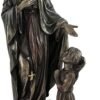 Magic  Collection~Our Lady of Lourdes Blessed Virgin Mary Bronzed Statue