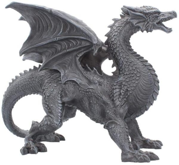 Nemesis Now Dragon Watcher Large 49cm, Resin, Black