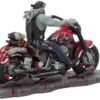 Artist Collections~ James Ryman Zombie Biker Figurine, Black, 8-Inch