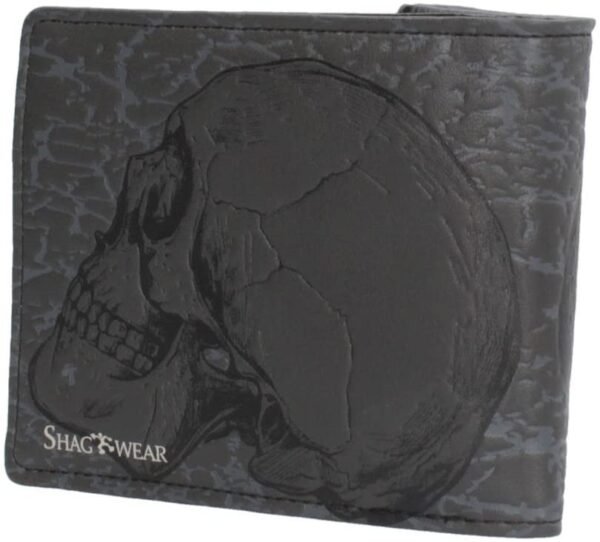 Dark Collection~C4265M8 Memento Mori Wallet 10cm Black, PU