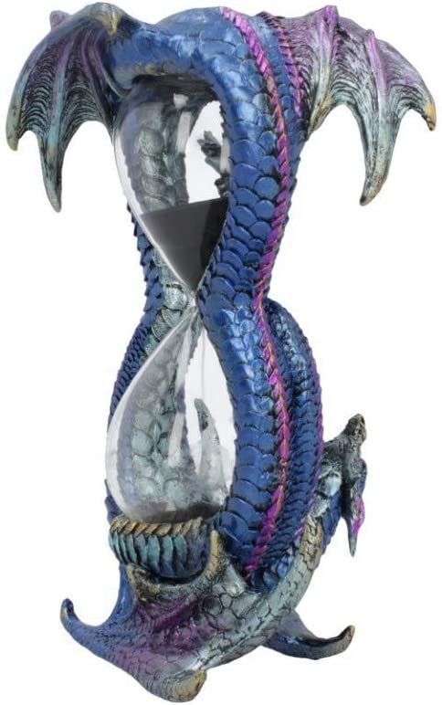Fantasy Collection~ Dragons Countdown Figurine 27cm Blue