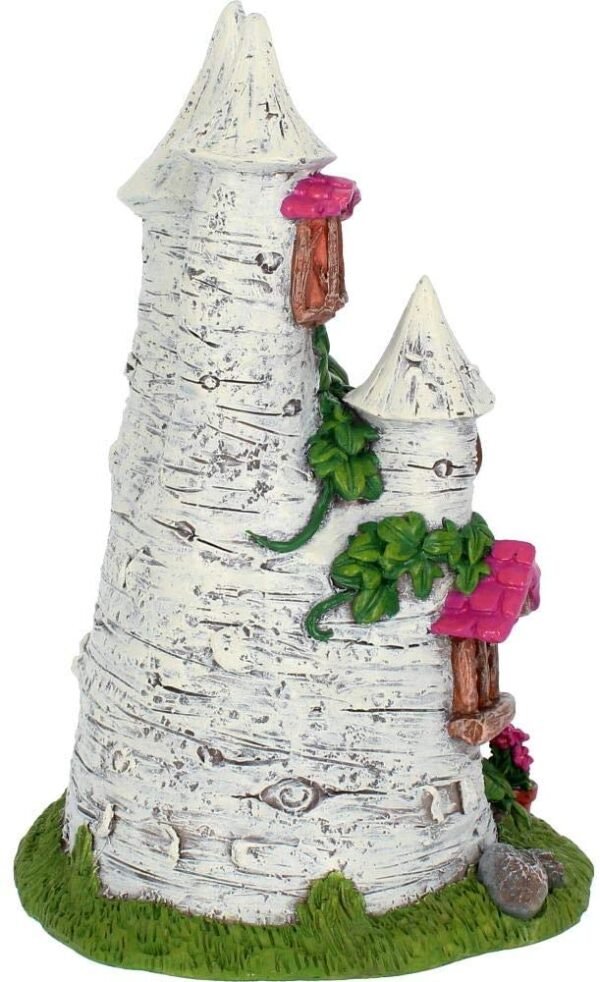 Fantasy Collection~ Honeysuckle heights Fairy House Figurine 28cm White