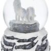 Magicun N.Giftware~White, Warriors of Winter Lisa Parker Snowglobe 14.5cm, Resin and Glass