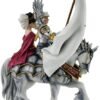 Magic  Collection~Faith by Ruth Thompson Mounted Templar Knight and Lady Statue