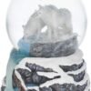 Magicun N.Giftware~White, Warriors of Winter Lisa Parker Snowglobe 14.5cm, Resin and Glass