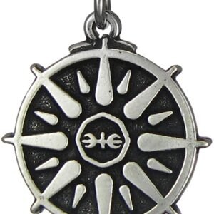 Soloman Pentant~Pewter Greek Mythology Star of Olympus Pendant