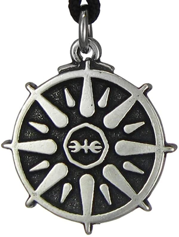 Soloman Pentant~Pewter Greek Mythology Star of Olympus Pendant