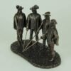 Magic  Collection~The Musketeers All for One Bronze Finished Statue