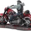 Magicun N.Giftware~Zombie Biker 20cm James Ryman Figurine, us:one Size, Black