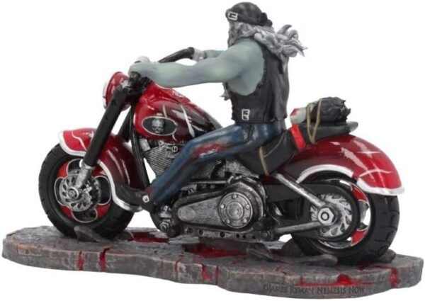 Magicun N.Giftware~Zombie Biker 20cm James Ryman Figurine, us:one Size, Black