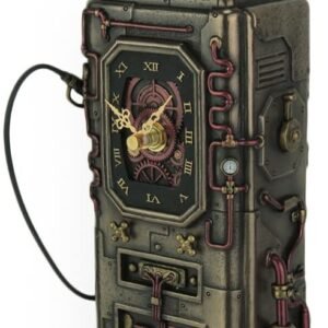 Magic  Collection~Steampunk Fuel Dispenser Working Clock Tower Statue