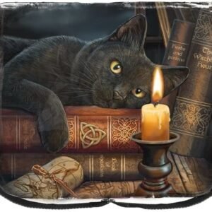 Artist Collections~ Witching Hour Lisa Parker Messenger Bag 33cm Brown, PU and Canvas, 40cm