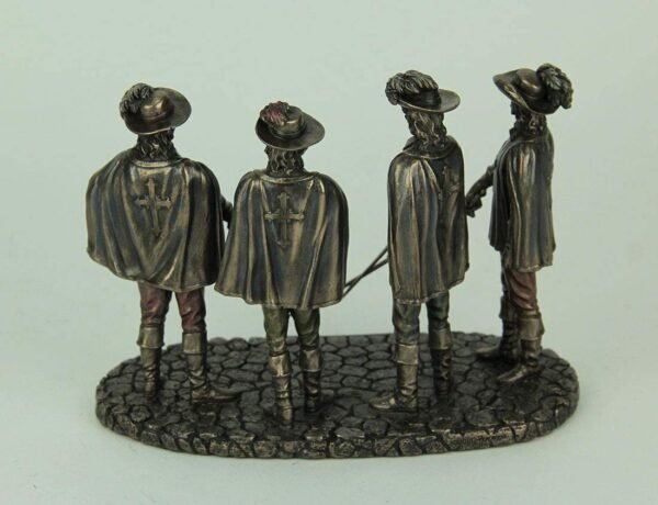 Magic  Collection~The Musketeers All for One Bronze Finished Statue