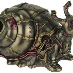 Magic  Collection~Highly Detailed Steampunk Land Snail Trinket Box