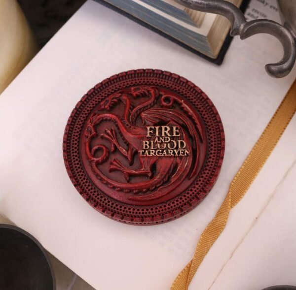Magicun N.Giftware~, Red House Targaryen Magnet 6cm Game of Thrones