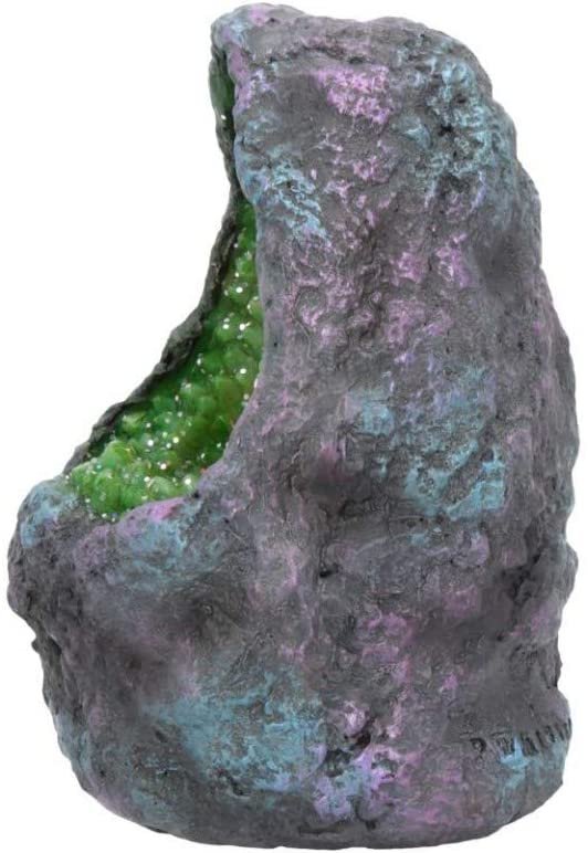 Fantasy Collection~ Emerald Crystal Cavern Light 10cm Green, Resin
