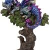 Fantasy Collection~ Tree Top Dreams 14.5cm Figurine, Resin, Blue, One Size