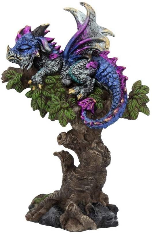 Fantasy Collection~ Tree Top Dreams 14.5cm Figurine, Resin, Blue, One Size