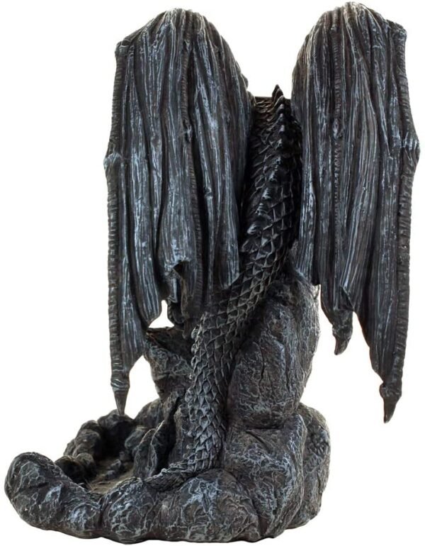 Nemesis Now Dragon Pool Backflow Incense Burner 19cm Black, Resin, One Size