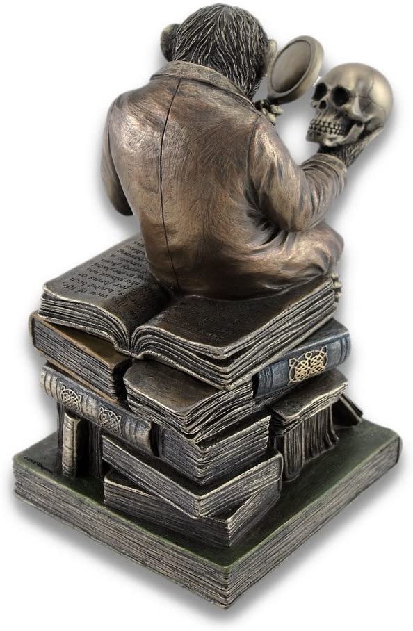 Magic  Collection~Smart Chimpanzee Scholar Trinket Box Stash Box