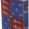 Magicun N.Giftware~Medieval Hip Flask 13cm Blue, 7cm