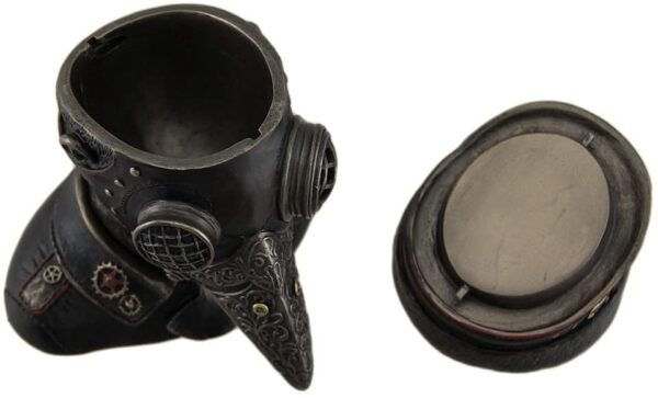 Magic  Collection~Steampunk Plague Doctor Antique Bronze Finish Trinket Box