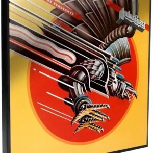Magicun N.Giftware~Judas Priest Screaming for Vengeance Crystal Clear Picture, us:one Size, Black