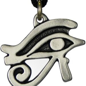 Soloman Pentant~Pewter Egyptian Eye of Horus Pendant Necklace