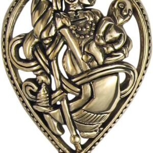 Bronze Goddess Frigga's Key Pendant