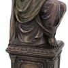 Magic  Collection~Bronze Finish Plato Statue Philosophy