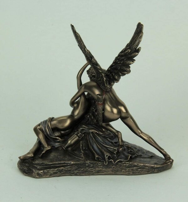 Magic  Collection~Cupid and Psyche Classic Mythology Bronze Finished Statue