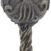 Dark Collection~Cthulhu's Thirst Goblet 21cm Green, Resin w/Stainless Steel Insert, 17cm