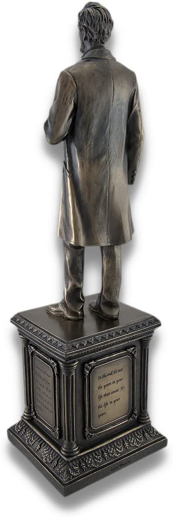 Magicun  Collection~Bronzed Abraham Lincoln on Pedestal Statue