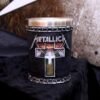 Band Merchandise~ B4683N9 Metallica-Master of Puppets Shot Glass 7cm, Resin w/Stainless Steel Insert, Black