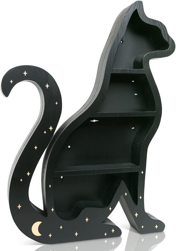 Cat Wall Display  Cat-Shaped Floating Shelves Wall Decor
