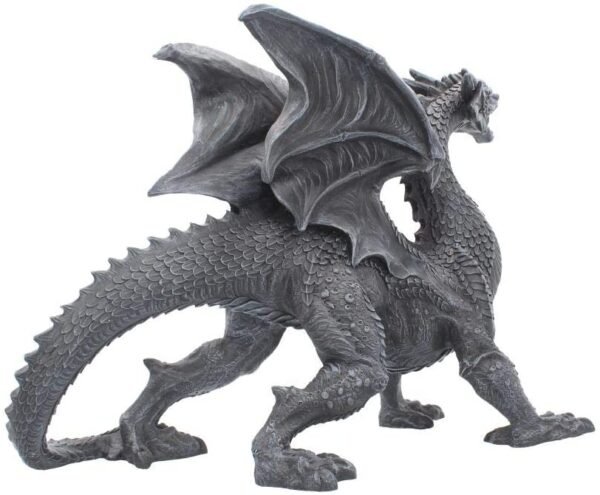 Nemesis Now Dragon Watcher Large 49cm, Resin, Black